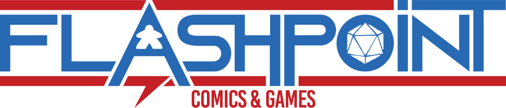 Flashpoint Comics and Games logo